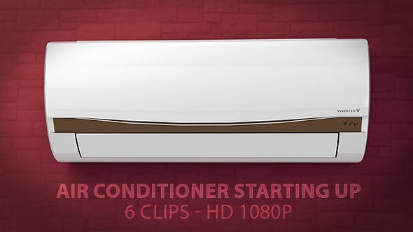 Air Conditioner Starting Up - Videohive Download 20078866