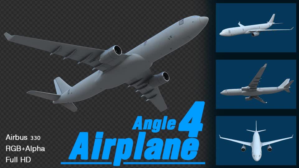 Airplane Videohive 15503205 Motion Graphics Image 1