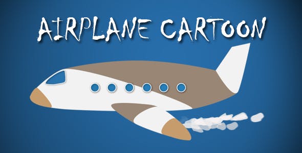 Airplane Cartoon - 15315213 Download Videohive