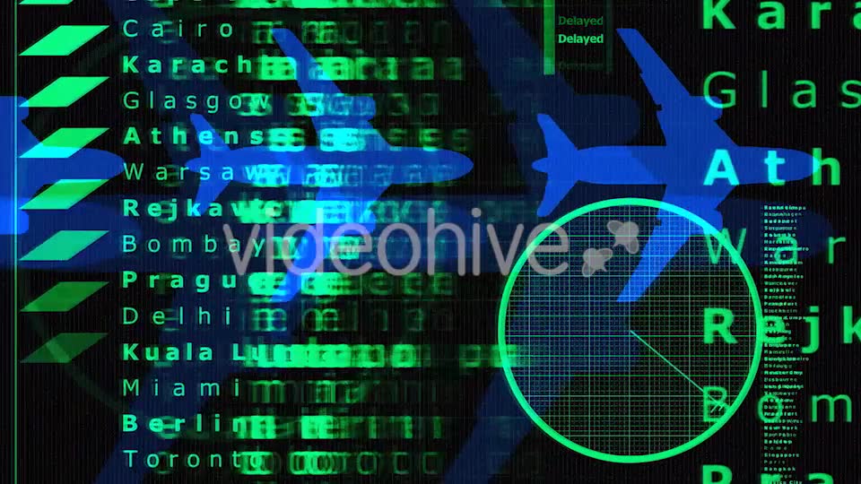 Airplane Data 09 Videohive 9160195 Motion Graphics Image 2