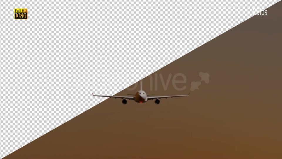 Airplane Day & Sunset Videohive 15328928 Motion Graphics Image 10
