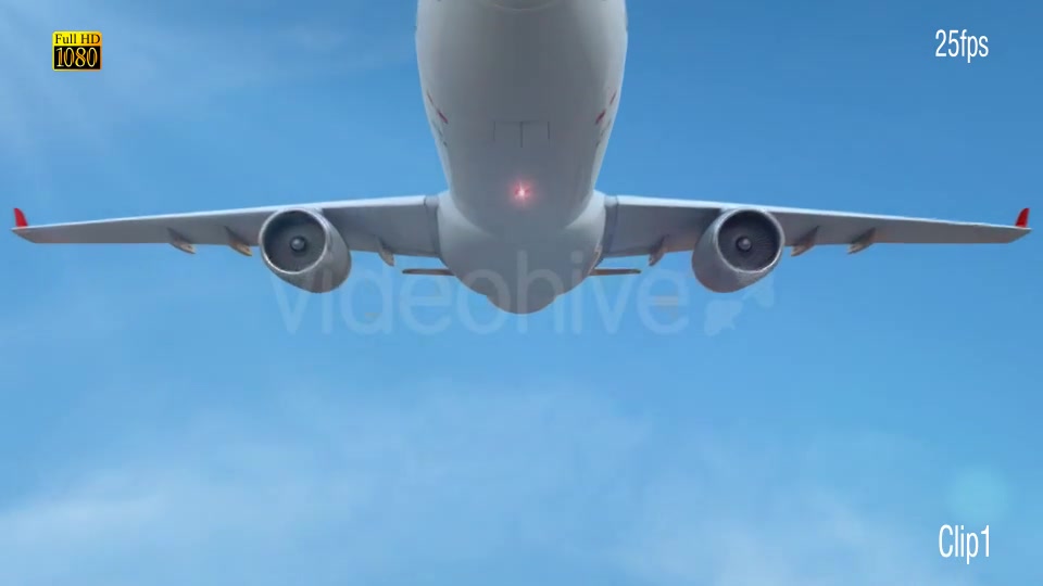 Airplane Day & Sunset Videohive 15328928 Motion Graphics Image 3