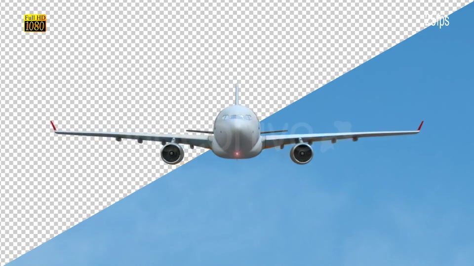 Airplane Day & Sunset Videohive 15328928 Motion Graphics Image 8