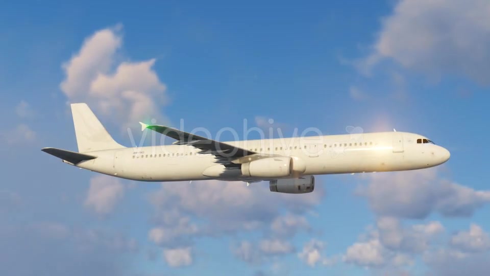Airplane daytime Videohive 19831428 Motion Graphics Image 3