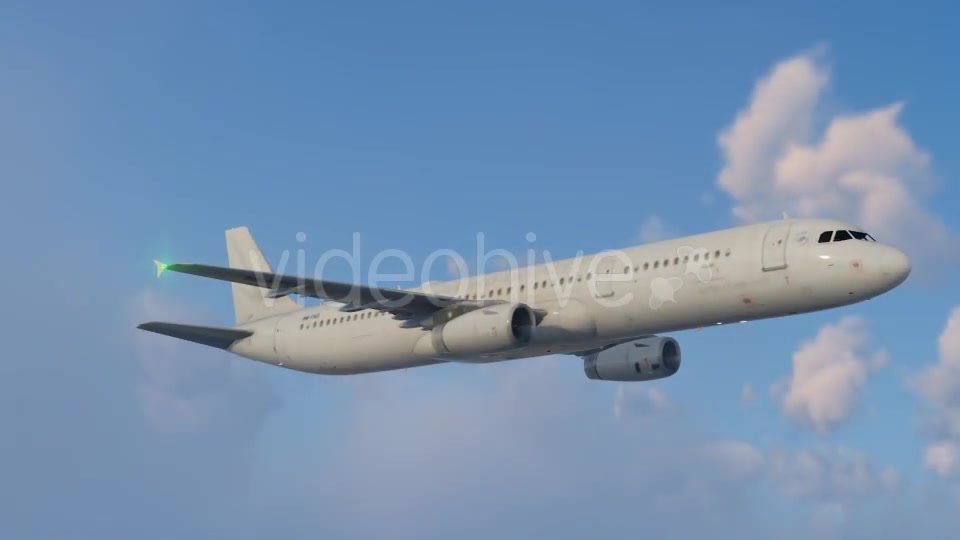 Airplane daytime Videohive 19831428 Motion Graphics Image 7