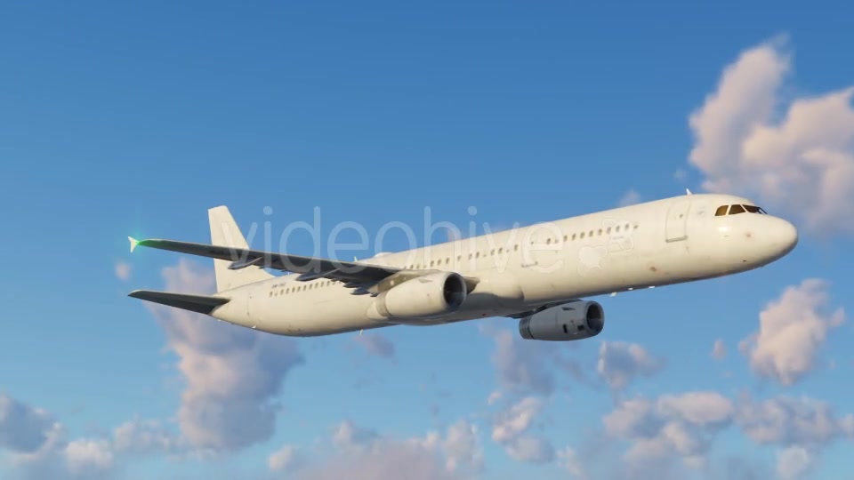 Airplane daytime Videohive 19831428 Motion Graphics Image 8