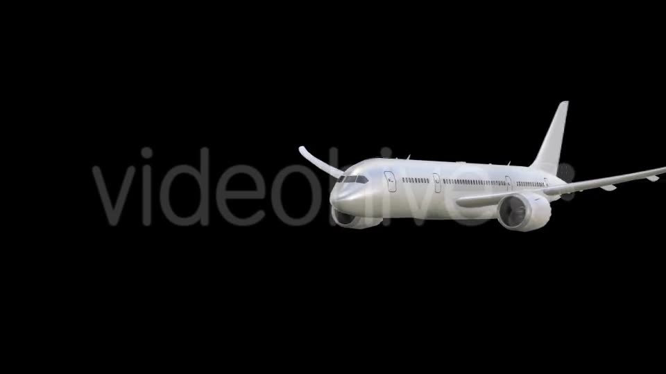 Airplane On Alpha Channel V2 Videohive 10542461 Motion Graphics Image 2