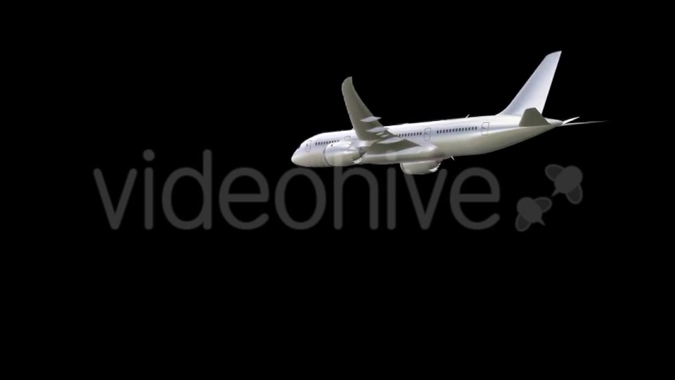 Airplane On Alpha Channel V2 Videohive 10542461 Motion Graphics Image 9