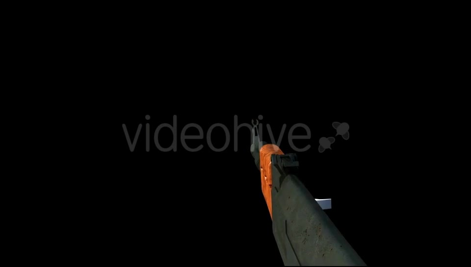 AK 47 Shooting Videohive 16438678 Motion Graphics Image 2
