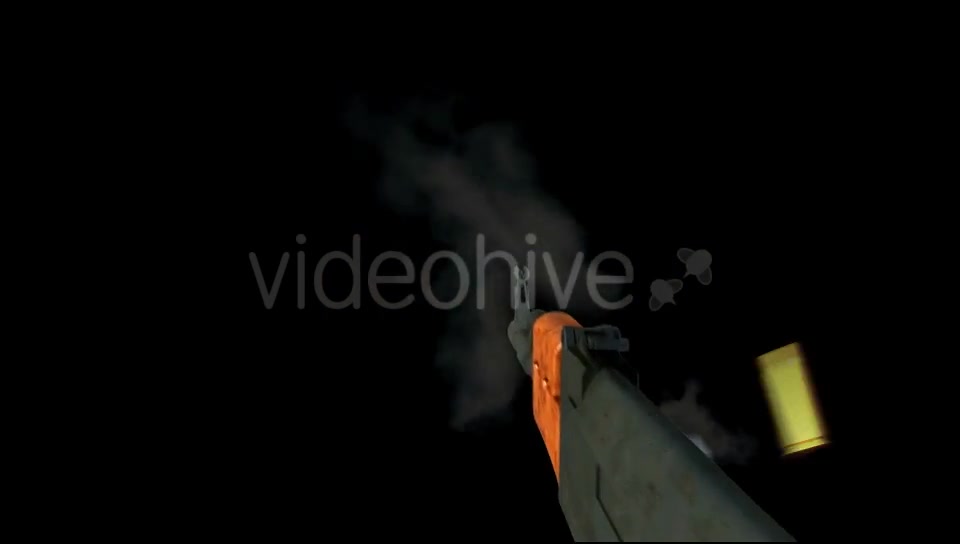 AK 47 Shooting Videohive 16438678 Motion Graphics Image 4