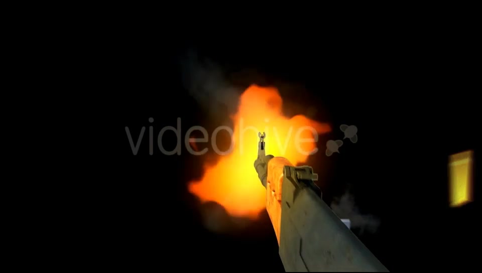 AK 47 Shooting Videohive 16438678 Motion Graphics Image 5