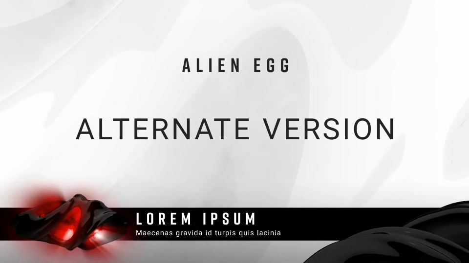 Alien Egg Lower Thirds Videohive 19458812 Motion Graphics Image 12
