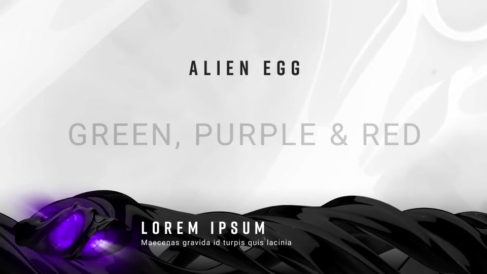 Alien Egg Lower Thirds Videohive 19458812 Motion Graphics Image 7