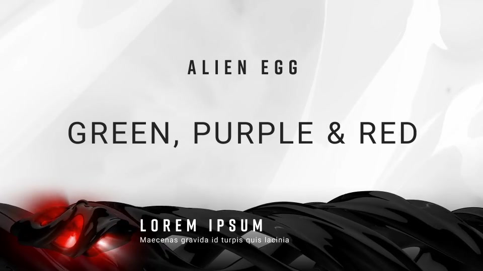 Alien Egg Lower Thirds Videohive 19458812 Motion Graphics Image 8
