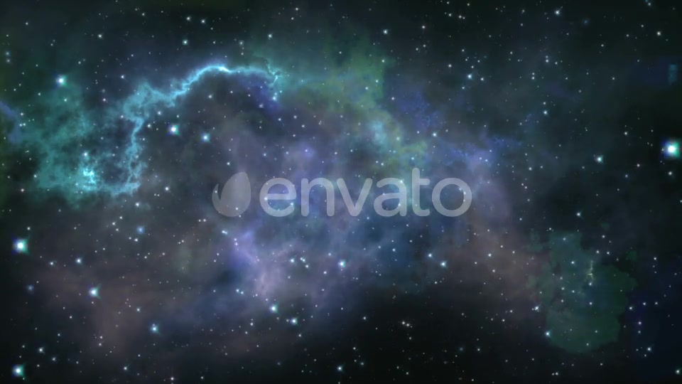 Alien Face Forming From the Stars with Space Background Videohive 22400530 Motion Graphics Image 9