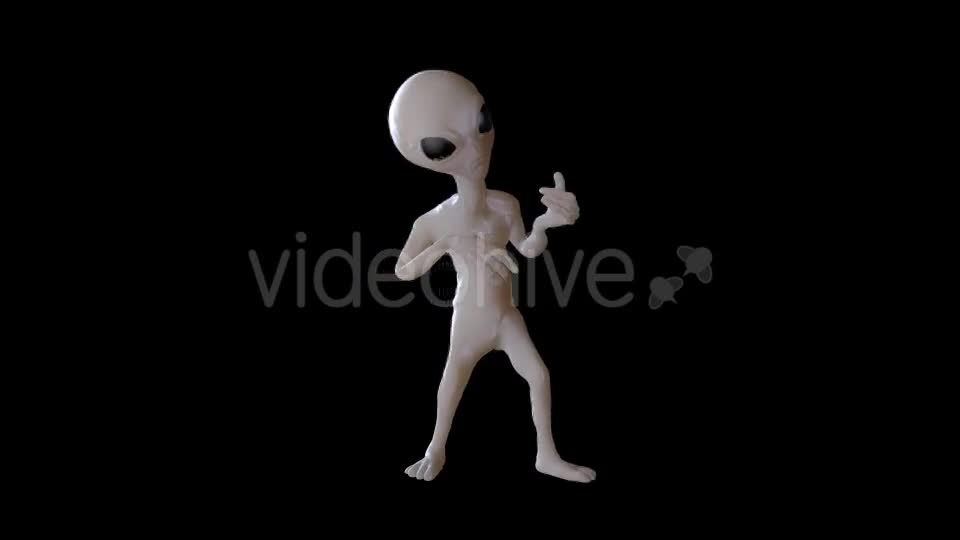 Alien Playing Guitar Videohive 19997519 Motion Graphics Image 1