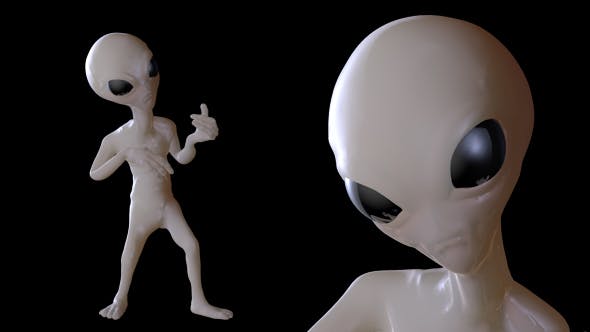 Alien Playing Guitar - Download 19997519 Videohive