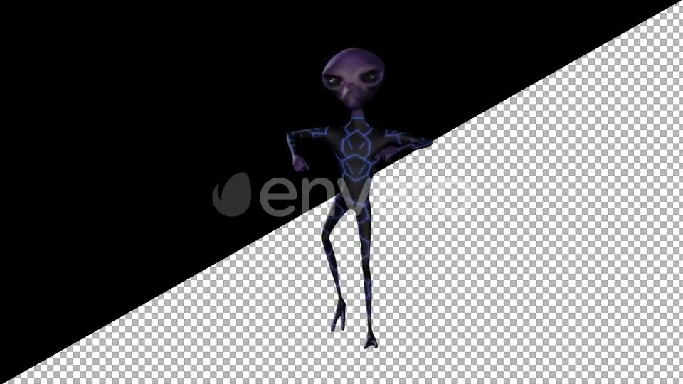 Alien Running Man Videohive 21729081 Motion Graphics Image 2