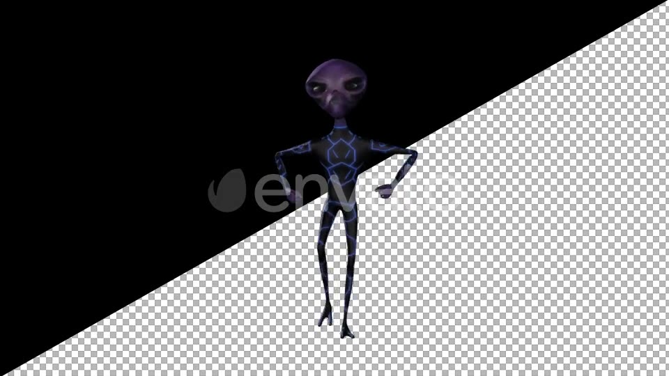 Alien Running Man Videohive 21729081 Motion Graphics Image 3