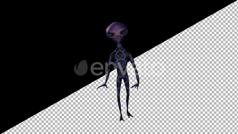 Alien Running Man Videohive 21729081 Motion Graphics Image 4
