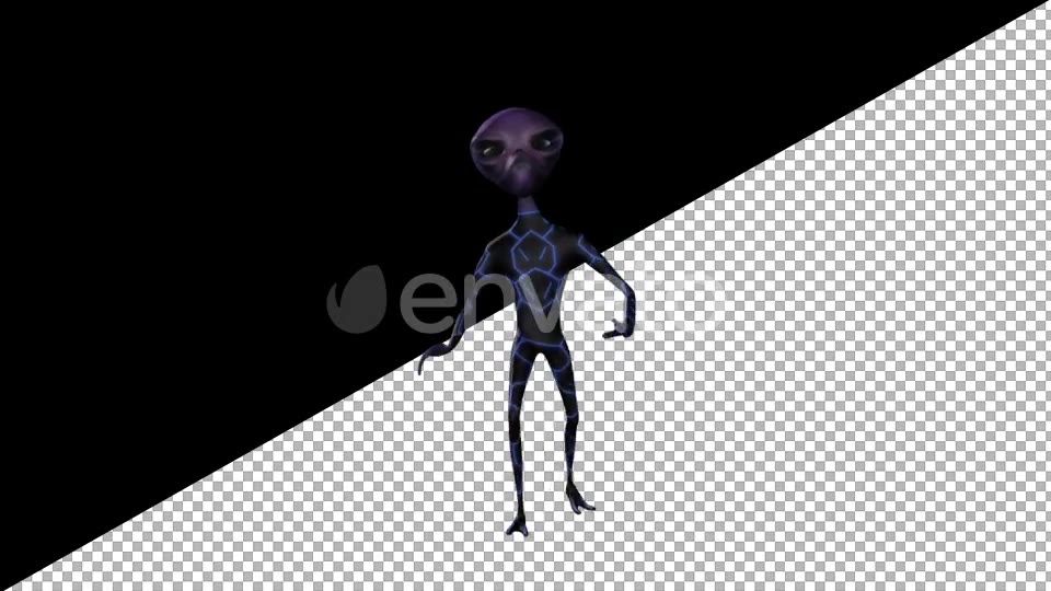 Alien Running Man Videohive 21729081 Motion Graphics Image 5