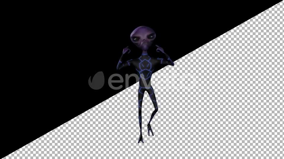 Alien Running Man Videohive 21729081 Motion Graphics Image 6