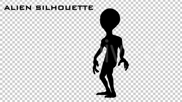 Alien Silhouette - Download Videohive 20474312
