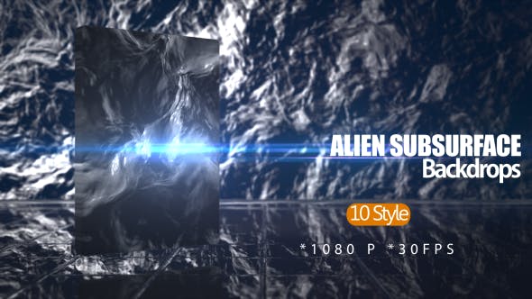 Alien Subsurface 10 Backdrops - 18012470 Videohive Download