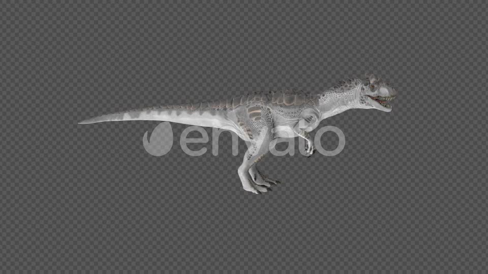 Allosaurus Dinosaur Roar Startled Swim 12 In 1 Videohive 22113637 Motion Graphics Image 1