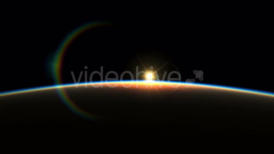 Amazing View Planet From Space Videohive 21355100 Motion Graphics Image 3