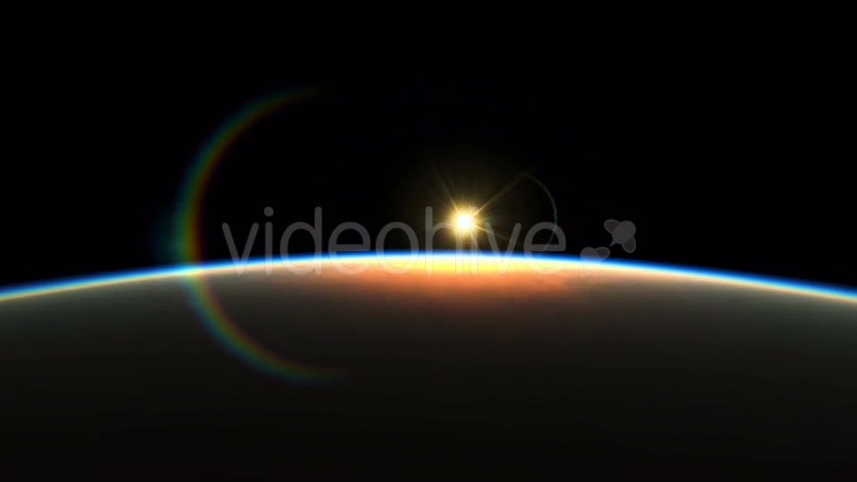 Amazing View Planet From Space Videohive 21355100 Motion Graphics Image 4