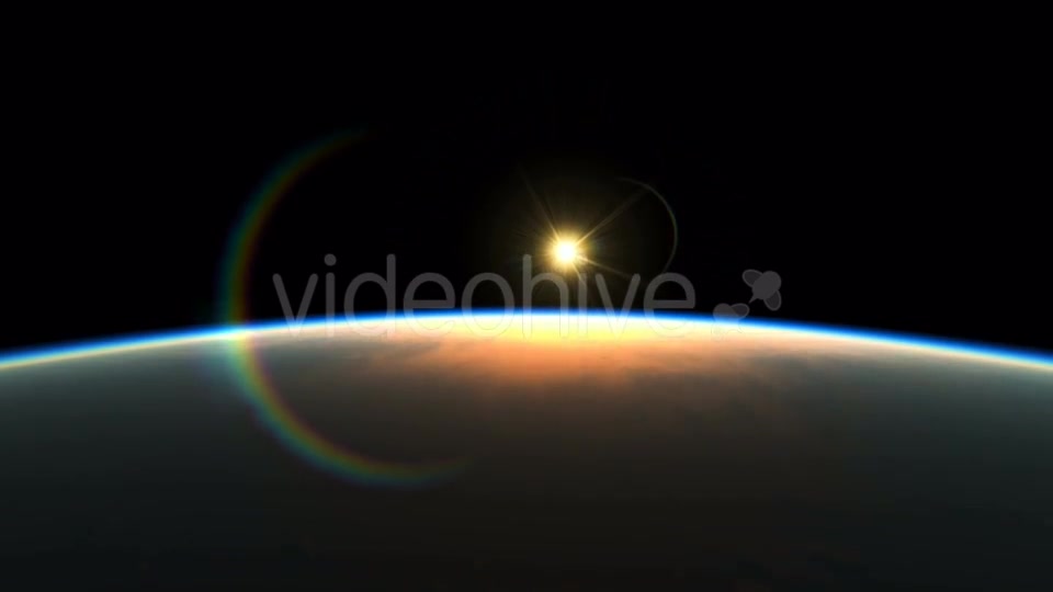 Amazing View Planet From Space Videohive 21355100 Motion Graphics Image 5