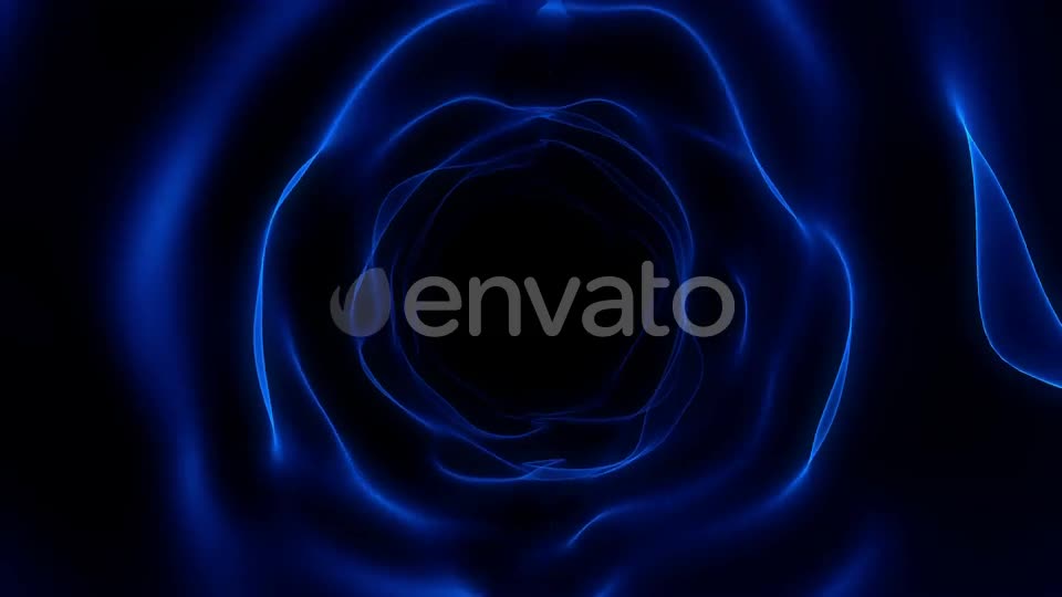 Ambient Wave Tunnel 4K Videohive 22628916 Motion Graphics Image 1