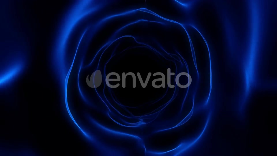 Ambient Wave Tunnel 4K Videohive 22628916 Motion Graphics Image 2