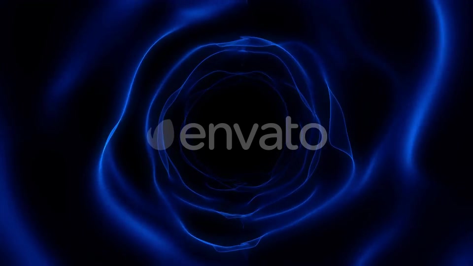 Ambient Wave Tunnel 4K Videohive 22628916 Motion Graphics Image 6