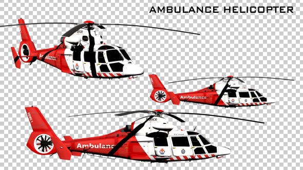 Ambulance Helicopter 3 Pack - Download Videohive 20920532