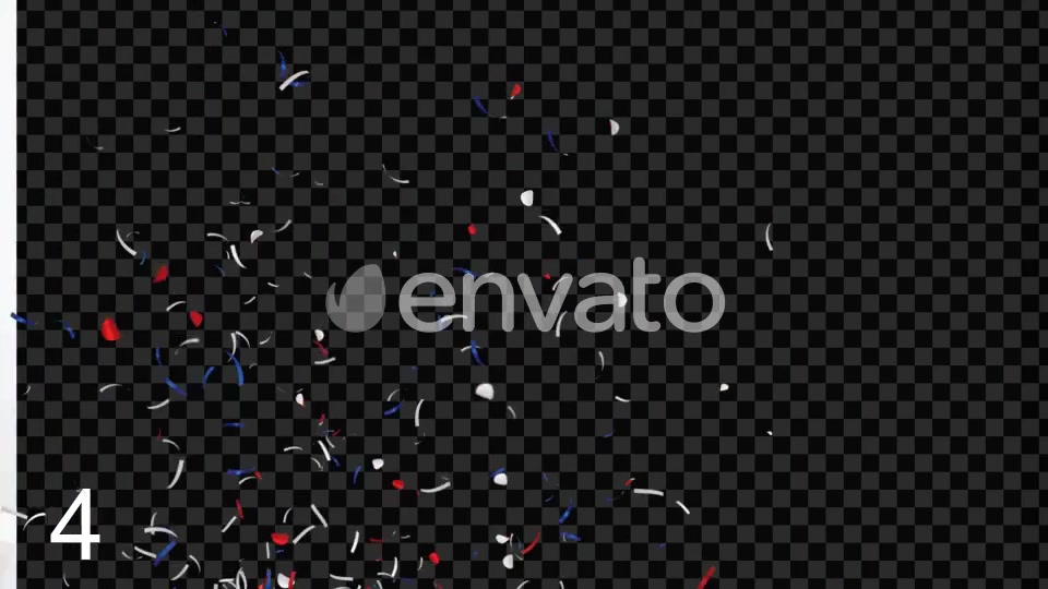 American Color Confetti Videohive 22674151 Motion Graphics Image 7