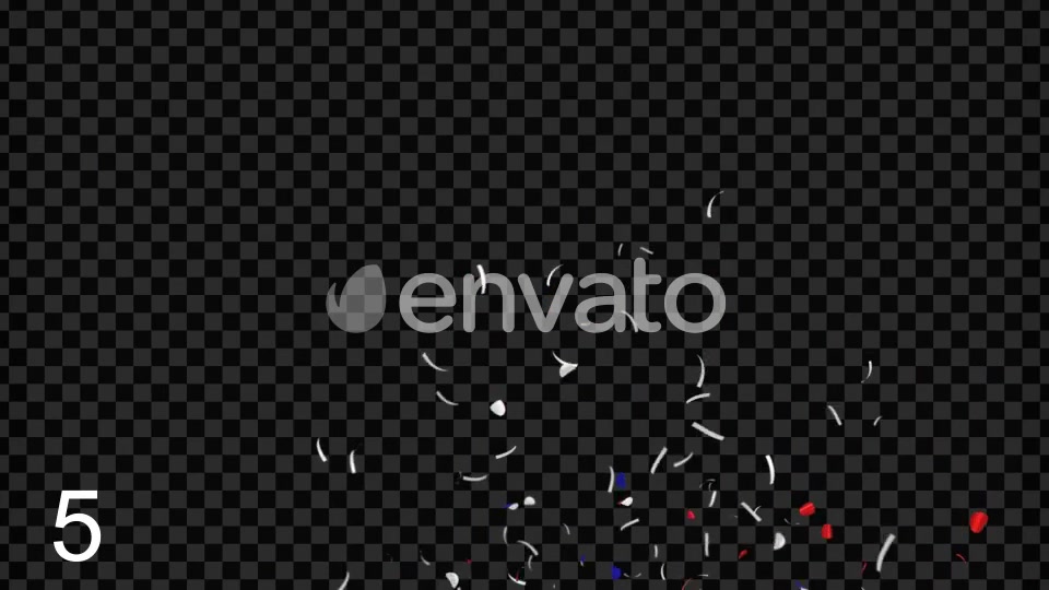 American Color Confetti Videohive 22674151 Motion Graphics Image 9