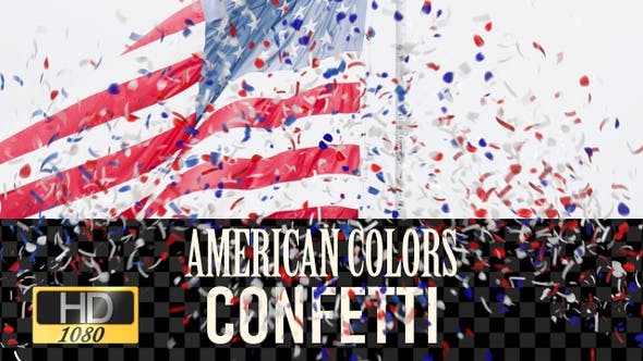 American Color Confetti - Videohive Download 22674151