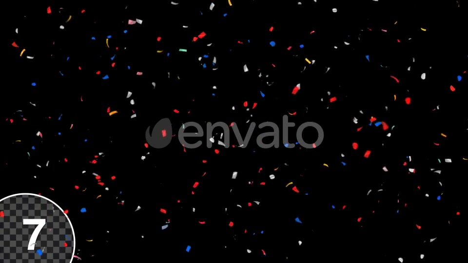 American Colors Confetti Explosions Pack Videohive 24311786 Motion Graphics Image 9