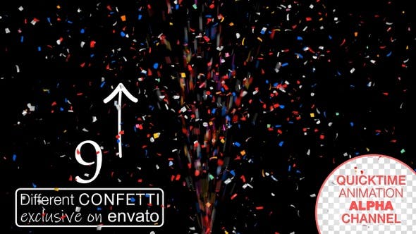 American Colors Confetti Explosions Pack - 24311786 Videohive Download