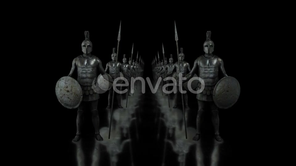 Ancient Warriors Statues Videohive 24323981 Motion Graphics Image 8