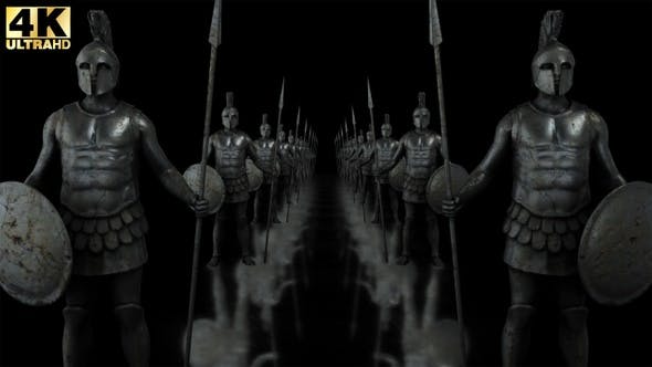 Ancient Warriors Statues - Download 24323981 Videohive