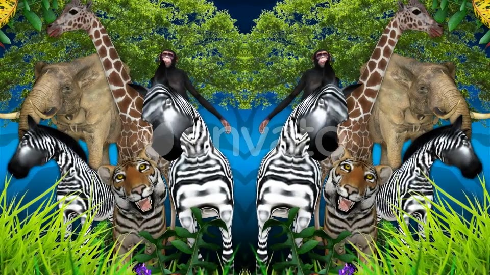 Animal Jungle Videohive 22294277 Motion Graphics Image 3