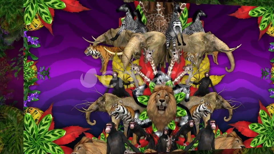 Animal Jungle Videohive 22294277 Motion Graphics Image 6