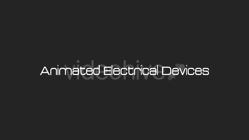 Animated Electrical Devices Videohive 19844926 Motion Graphics Image 1