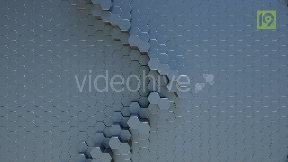 Animated Hexagon Background Looped 4 Videohive 19737332 Motion Graphics Image 1
