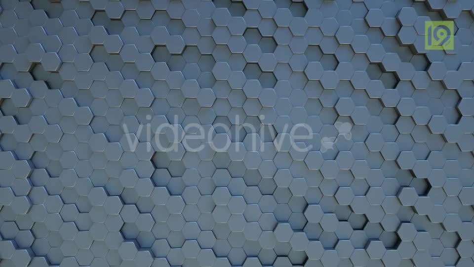 Animated Hexagon Background Looped Videohive 19732205 Motion Graphics Image 1