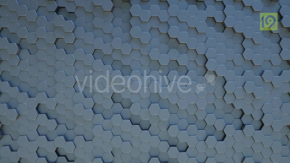 Animated Hexagon Background Looped Videohive 19732205 Motion Graphics Image 3