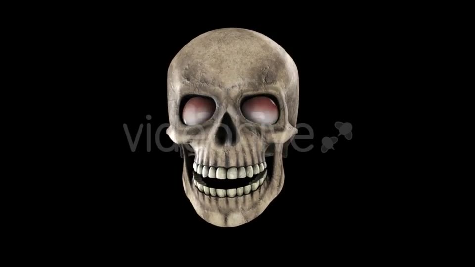 Animated Skull With Eyes Videohive 18244345 Motion Graphics Image 2